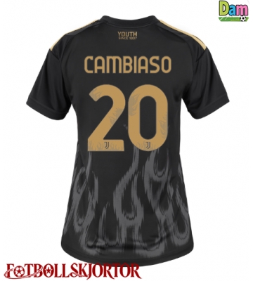 Juventus Andrea Cambiaso #20 Tredjetröja Dam 2026-27 Kortärmad